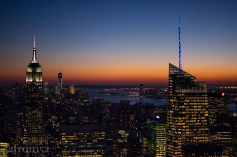 Example of the classic Top of the Rock Pic