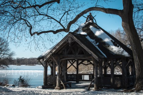 Gazebo on the lake